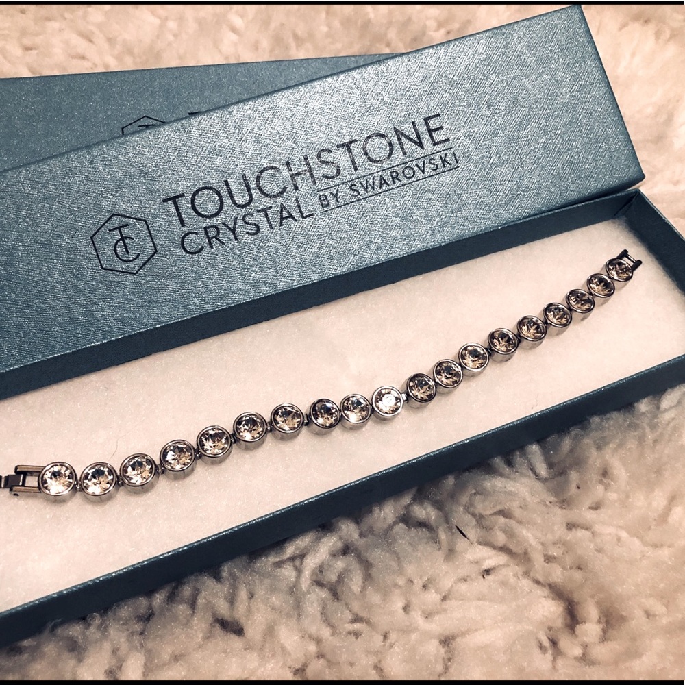 Touchstone Crystal White ICE Bracelet